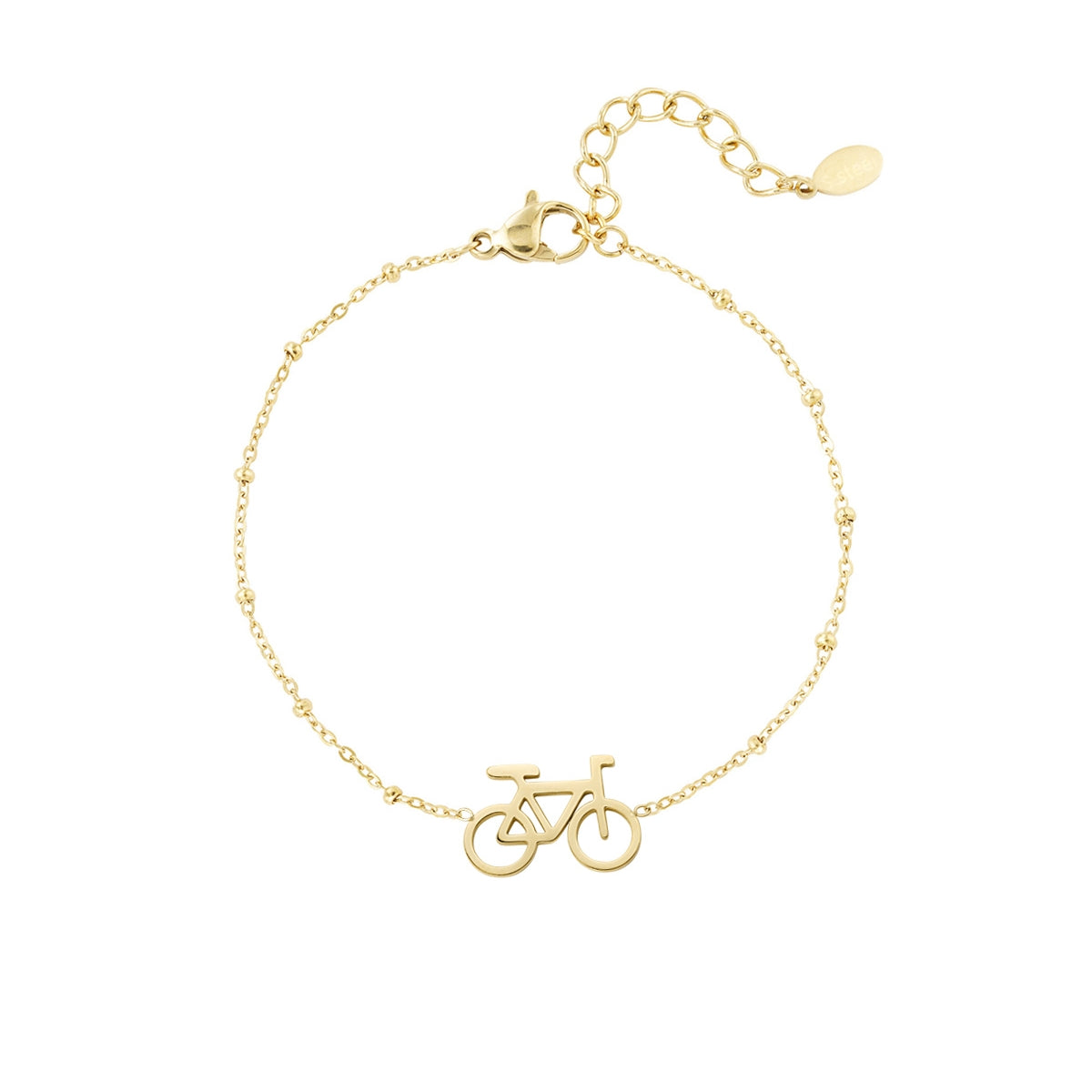 Armband Fiets Goudkleurig