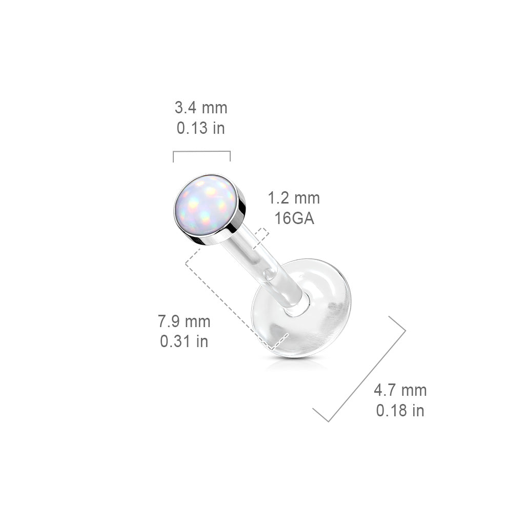 Labret Bioflex Disc Roze