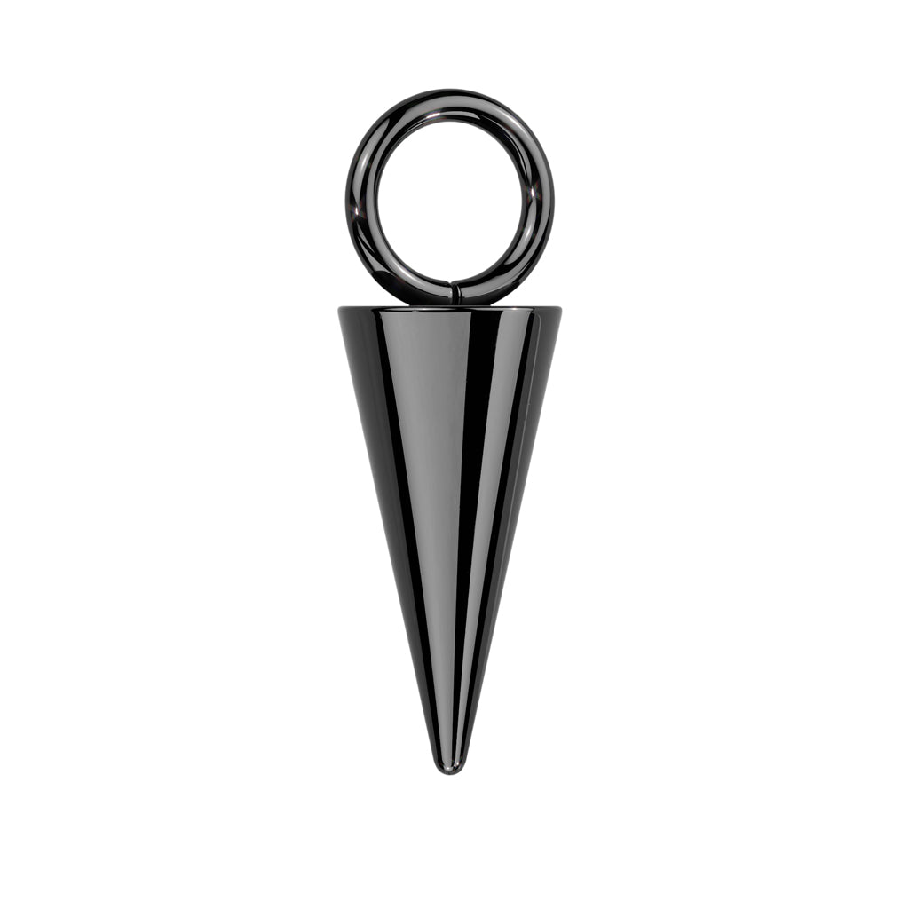 Piercing Bedel Spike Cone Zwart