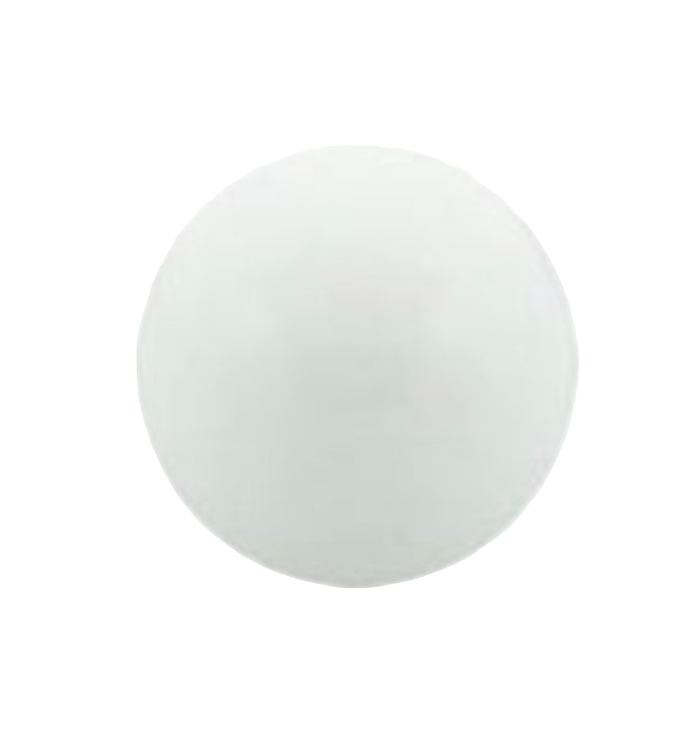 Balletje Acryl voor 1.6mm Wit