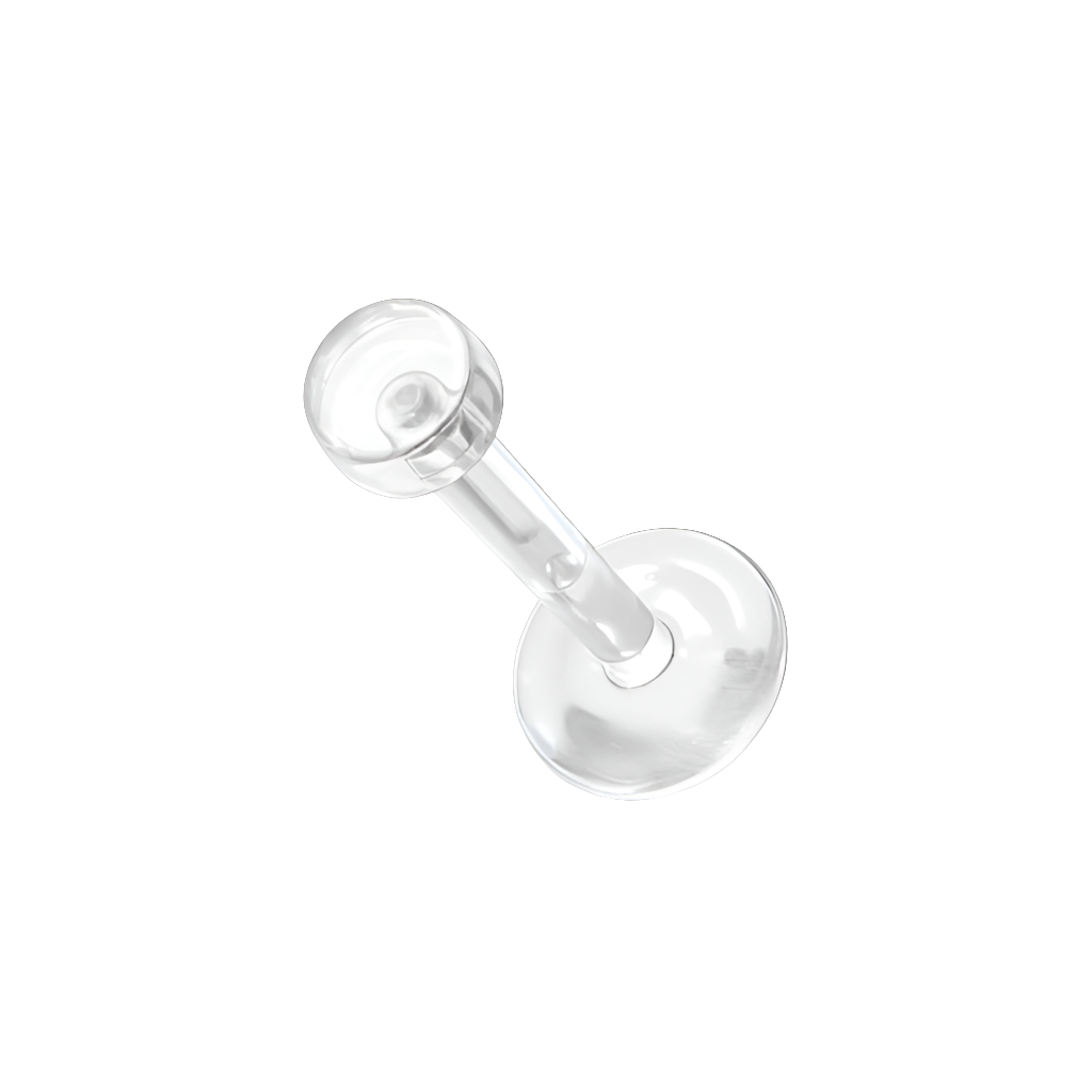 Retainer Labret 1.2 mm Push in - Bioflex
