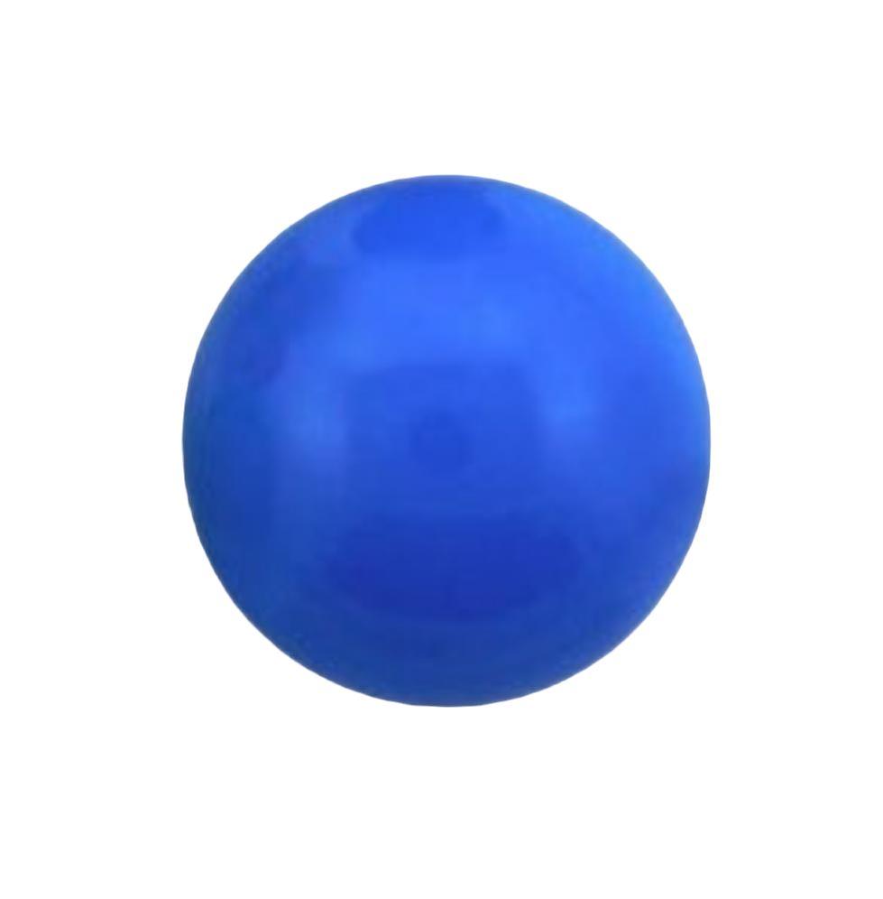 Balletje Acryl voor 1.6mm Blauw