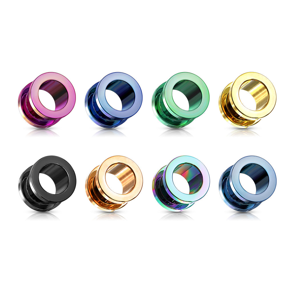 Tunnel Basic Goudkleurig – Chirurgisch Staal