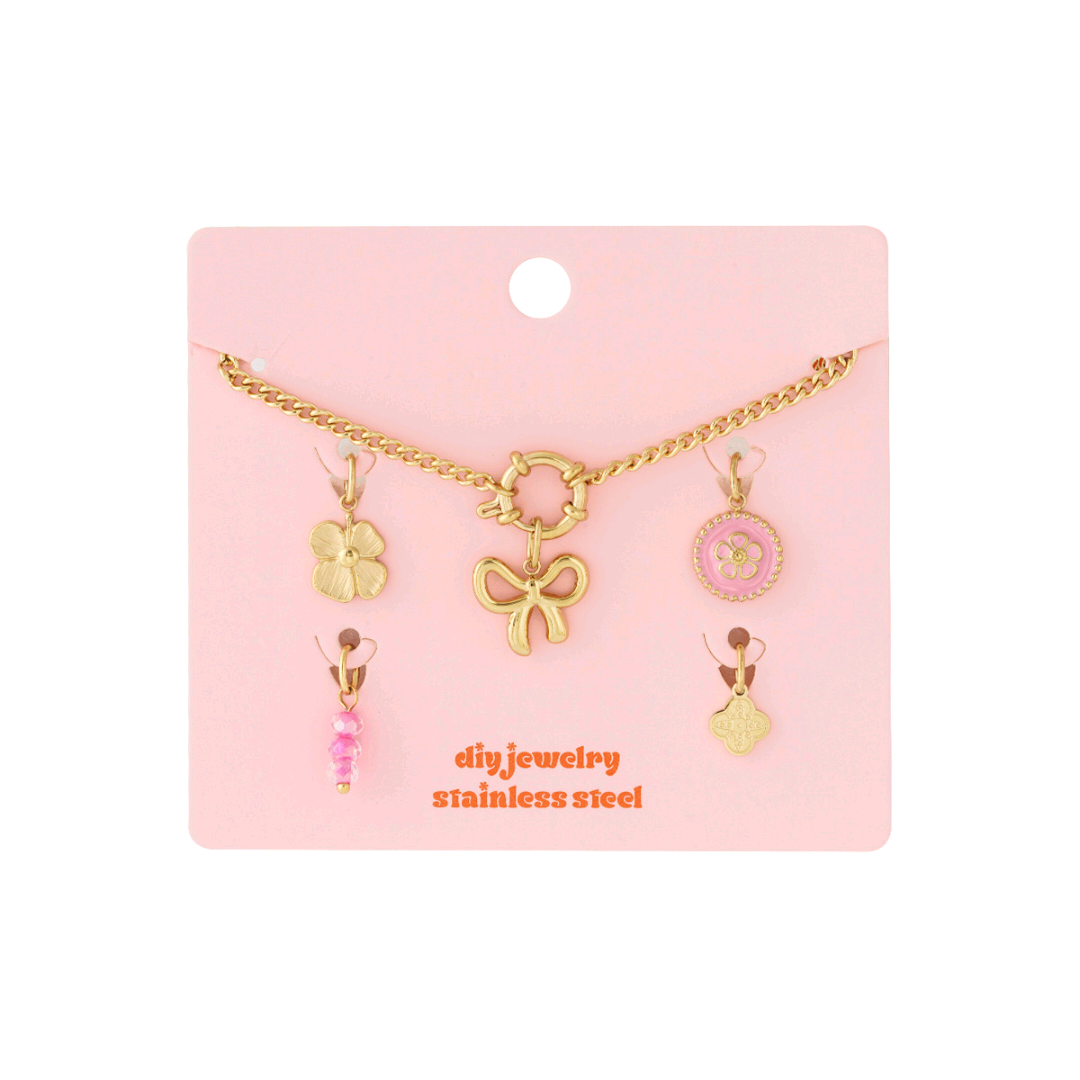 Ketting DIY Bedels Lilli June™ - Roestvrij Staal