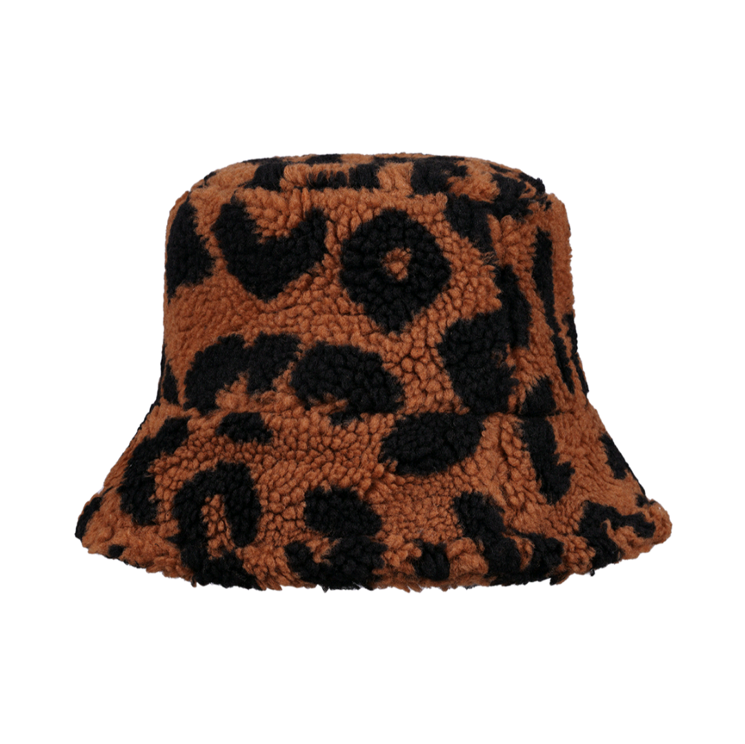 Bucket Hat Teddy Luipaard Bruin