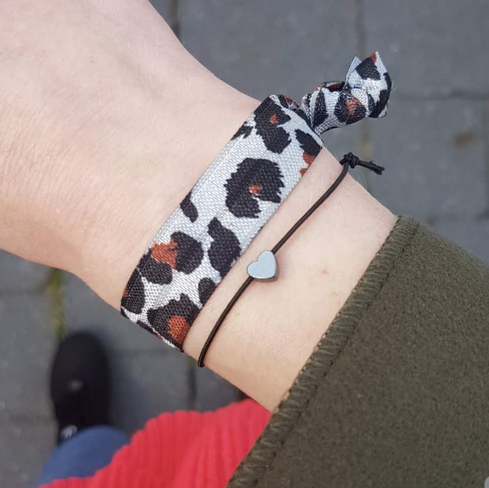 Armbandje Messing Hartje - per stuk