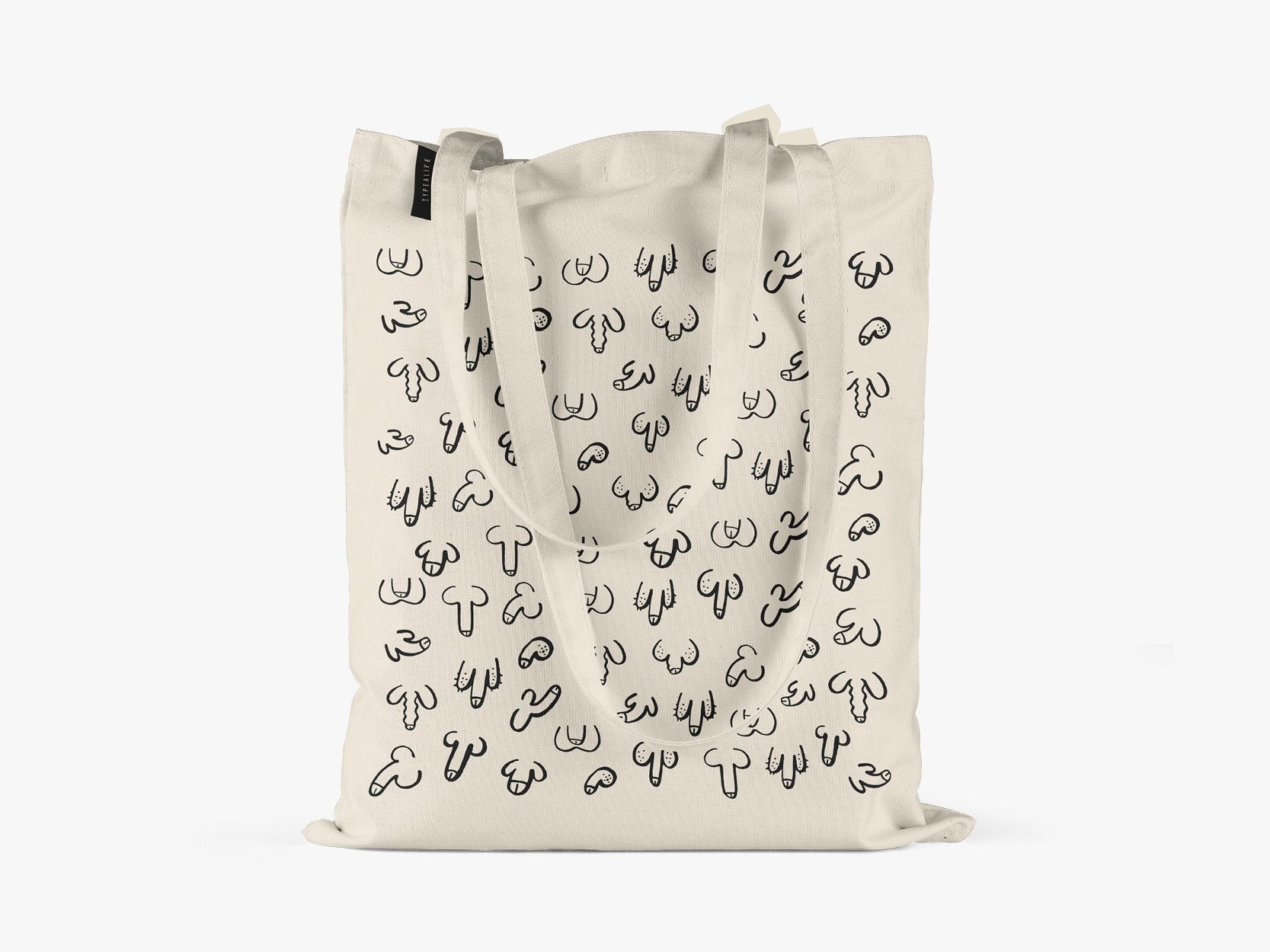 Tote Bag Dikke Vrienden TYPEALIVE®