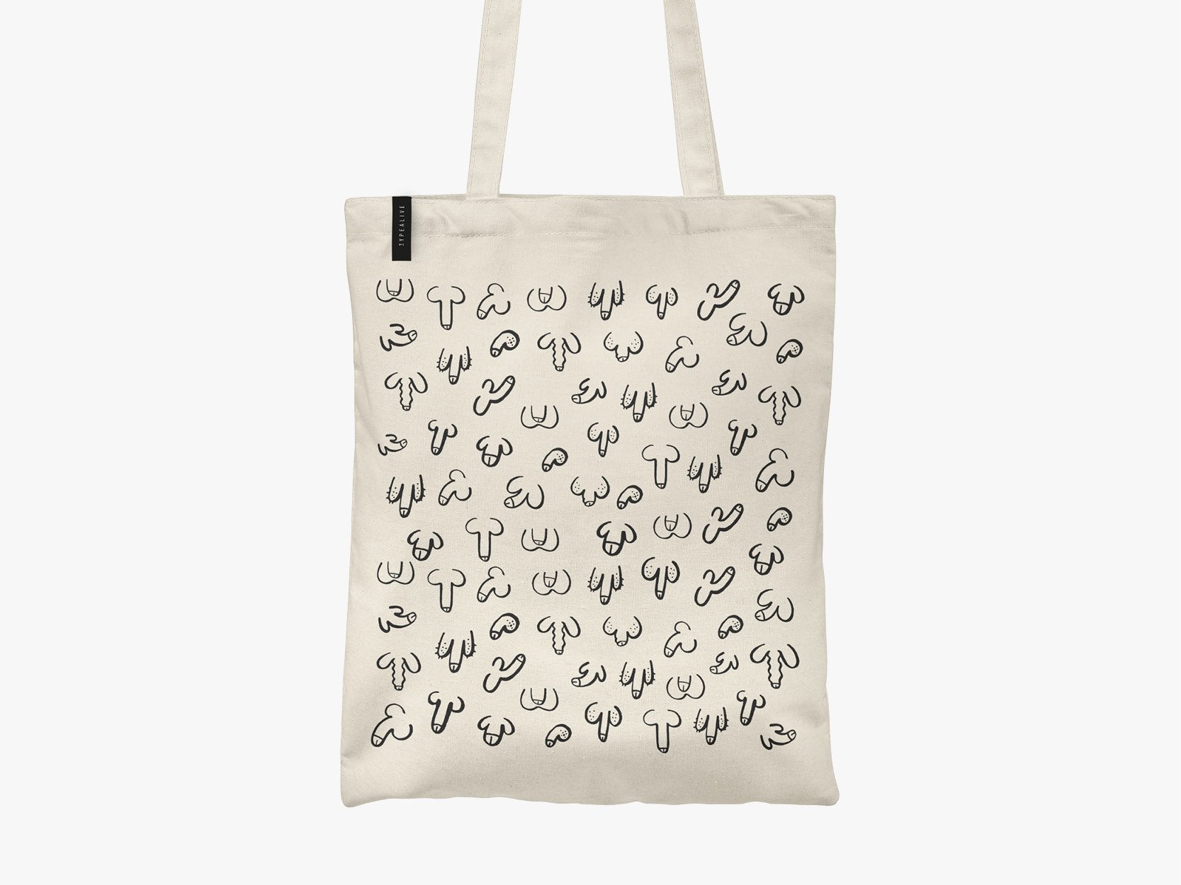 Tote Bag Dikke Vrienden TYPEALIVE®