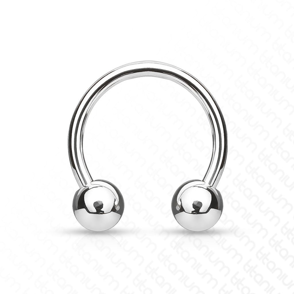 Circular Barbell Titanium