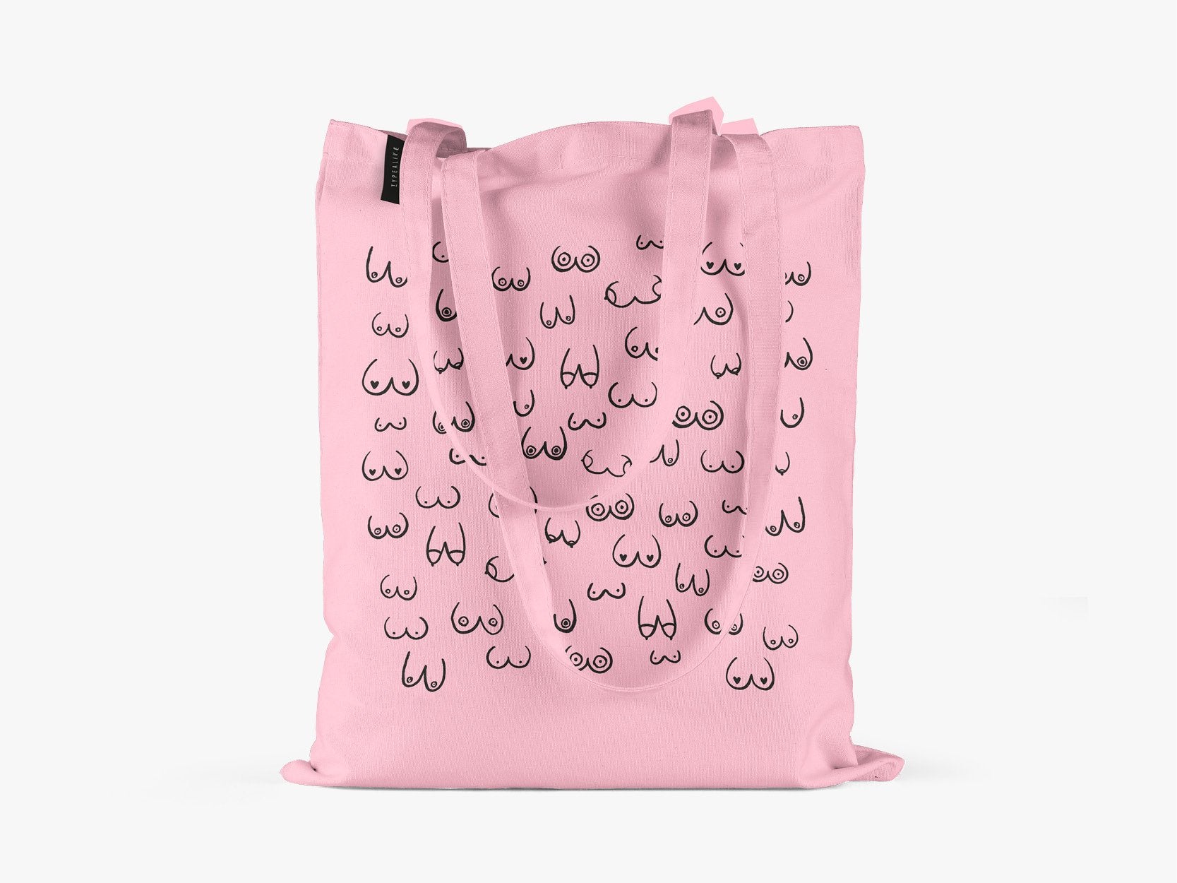 Tote Bag Boezemvrienden "Roze" TYPEALIVE®